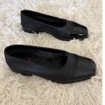 Aerosoles  Black Leather Square Toe Block Heel‎ Dressy Comfort Shoes 7 Photo 1