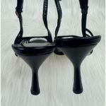 Cole Haan Women's Multi Strap Kitten Low Heel Slingback Sandals D14038 Black 10B Photo 8