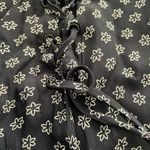 Flynn Skye Presley black ditsy floral tie up side & slit maxi skirt, size S Photo 10