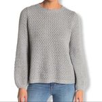 14th & Union  grey popcorn crewneck sweater XS new Photo 0