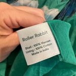 Roller Rabbit Roberta  Clovis Quinn Floral Hibiscus Tropical Midi Dress Size M Photo 12