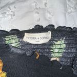 Victoria and Sophia Black Smocked Tube Top Photo 2