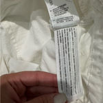 Abercrombie & Fitch Ultra High Rise 90s Straight Jean White Ripped Knee 20 Long Photo 3