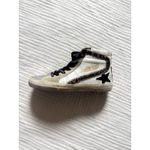 Golden Goose Slide High Top Glitter Toe Leather Quarter and Star Horsy Wave Photo 2