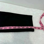 Spanx  Micro Rib Knit Control Top Skimmer Leggings in Black Pants Women's Size XL Photo 12