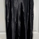 A New Day black shine pull on skirt size small Photo 0