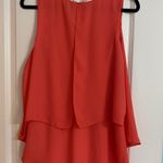 Soft Surroundings Pink Ruffle Tank Top Photo 2