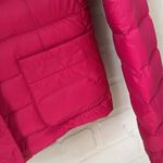 Lands' End jacket Pink Puffer Lightweight Quilted Design small down filled Photo 2