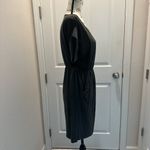 Tea N Rose  Black and Gray Short Sleeve Dress Photo 3