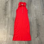 Lilly Pulitzer  XXS Reema Sleeveless Casual Elegant Polo Dress in Mizner Red Photo 3