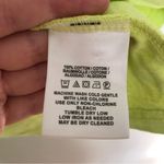 Urban Outfitters  Long Sleeve T-Shirt Canary Yellow Neon New Medium Photo 3