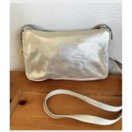Fossil  Dawson Crossbody in Champagne Metallic Shimmer Soft Leather Photo 1