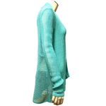 Chico's Open Front Sheer Knit Cardigan Lightweight Trendy Stylish Layering Piece Photo 3