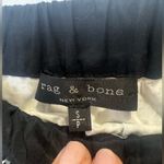 Rag and Bone Rag‎ & Bone Flavia Floral Print Off The Shoulder Eyelet Top Black White Size S Photo 7