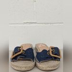 Veronica Beard new  Apa buckle suede Demi-wedge sandals espadrille sz7 sandal Photo 1