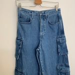 Favorite Daughter The Carly Cargo Jean in Highway Highrise Womens 27 Blue Photo 11