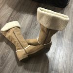 SO  Women's Beige Winter Boots with White Fleece Photo 5