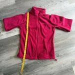 Columbia Fleece Zip Up Magenta Pink Medium Zipper Pockets Athleisure Photo 6