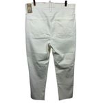 Madewell NWT The Perfect Vintage Jean Tile White Raw Hem Size 33 Photo 7