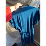 Heart soul Y2K  Ruffle Cinched Babydoll Blue Blouse Top XL Paris Hilton 2000s Photo 5
