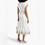 Veronica Beard Amaia Tiered Embroidered Midi Dress, SIZE SMALL, $448 Photo 1