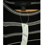 J.Crew Knit Ribbed Bodycon Sweater Midi Dress Mixed Striped Size Small Photo 7