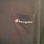 Champion Women's Athleisure Sporty Black Short Sleeve Crewneck Logo T Shirt Sz L Photo 4