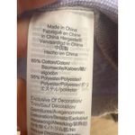 J. Crew Textured Knit cottage core Top Blue White Scalloped Trim Women's XL Photo 6