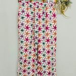 Scotch & Soda Gia Starfish Print Colorful Trouser Pull On Pants Size XL Photo 4