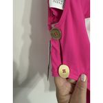 La Blanca Womens Scoop Back Side Button One Piece Swimsuit Flamingo Pink Size 6 Photo 5