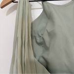LELA ROSE | Elegant Sage Green Maxi Dress Size 4 Photo 6