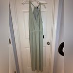 NWT LuLus‎ Sunny Day Perfection Sage Green Tie Photo 2