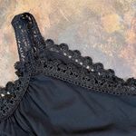 Swimsuits For All Vera Black Crocheted Cold Shoulder Coverup 6/8 Photo 2