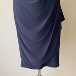 XScape  sz XS blue sequin lace party sheath dress‎ Photo 7
