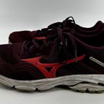 Mizuno Wave Inspire 16 Running Shoes Lace Up Sneakers Mauve Wine-Cayenne 8 Photo 3