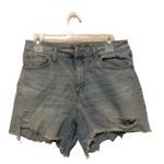 REWASH  Light Wash Distressed Denim Shorts Size 11/30 Photo 0