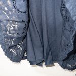 City Studios New City Studio Navy Blue Juniors' Lace Fit & Flare Dress Size 1 Photo 4