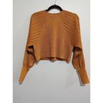 Esteban Cortazar cropped metallic top XS Gold Photo 2