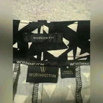 Worthington Women’s White&Black  Shorts Photo 3