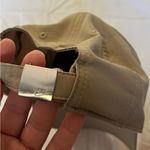 Nike DRI-FIT Structured Metal Logo Ball Club Cap Hat Khaki/Metallic silver color Photo 7