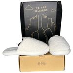 Allbirds (Medium W7-8/M6-7) Wool Dweller Fluff Slippers Slip-On Indoor Outdoor Photo 0