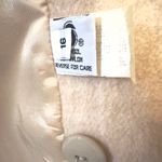 Herman Kay Wool Light Beige Size 16 Winter Overcoat Jacket Pea Coat w/ Scarf Size L Photo 5