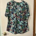 Reel Legends  Performance Outfitters Short Sleeve Tropical Themed Shirt Photo 4