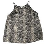 THML  Snake Skin Print Halter Tank Top Photo 4