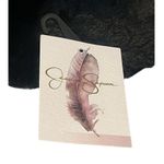 Jessica Simpson Bucket Hat Womens OS Black Faux Fur Winter Adjustable Soft NWT Photo 2