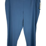 Investments  II SZ 22W SHORT Park Avenue Straight Pants Pockets Stretch Pull-On Photo 0