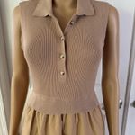 Anthropologie NWOT By Thea Polo Collar Sleeveless Dress. Size S. MSRP $158 Photo 7