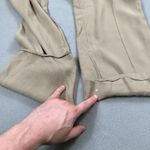 ZARA  Women Wide Leg Pants S 24x30 Beige Viscose Flowy Palazzo Trouser Tan Poor Photo 7