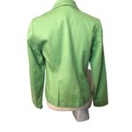Charter Club Career wear lime green textured blazer size 8 Photo 3