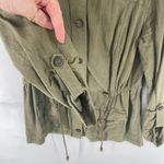 Relativity  Women's Button Down Long Sleeves Field Jacket medium linen anorak Photo 2